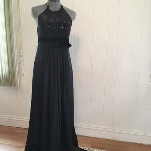 Elegant Black Evening Gown